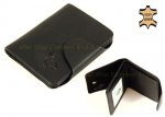 Kožená peněženka s módním designem SHENTU černá