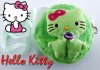 Dětská kabelka Hello Kitty plyš zelená