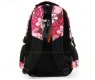 Školní batoh 22l vyztužená záda 3 kapsy růžovohnědý