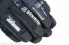 Lyžařské snowboardové rukavice ECHT XXL pánské bíločerné
