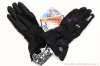 Lyžařské snowboardové rukavice ECHT XXL fialové tečky Lyžařské snowboardové rukavice ECHT XXL fialové tečky
