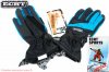 Lyžařské snowboardové rukavice ECHT XL pánské modré Lyžařské snowboardové rukavice ECHT XL pánské modré